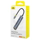USB хаб на 7 выходов на Type-C HDMI выход Baseus UltraJoy Series 7-Port (HDMI, 2xUSB 3.0, TF, SD). Gray - изображение 10