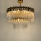 Люстра-репліка Crystal Icicle на 9 ламп (діаметр 60 см) Line.F MJ 187-600 AB - зображення 3