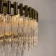 Люстра-репліка Crystal Icicle на 9 ламп (діаметр 60 см) Line.F MJ 187-600 AB - зображення 4