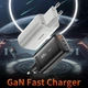 Зарядное устройство Essager GaN 65w быстрая зарядка для смартфонов и ноутбуков QC4.0 PD3.0 USB + 2x Type-C Черный - изображение 6