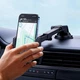 Автомобільний тримач для телефону Baseus UltraControl Go Series Clamp-Type Phone Holder для кріплення на панель/торпедо/лобове скло/дефлектор (C40361600111-00) Black - зображення 8