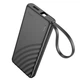 Повербанк Hoco J129 Nature with cable(USB-C) 5000mAh Чорний - зображення 4