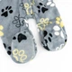 Комбінезон Dexter`s дитячий теплий на блискавці з капюшоном cute paws 62 см - зображення 5
