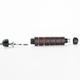 Скакалка скоростная Power Play 4210 2.7 м, Black/Red - изображение 3