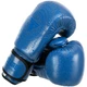 Рукавички шкіряні боксерські на липучці Fistrage Fight Gear 5543 розмір 10 унцій Blue - зображення 2