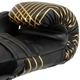 Перчатки боксерские на липучке Fistrage Fight Gear 5557 размер 10 унций Black-Gold - изображение 5