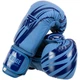 Перчатки боксерские кожаные на липучке Fistrage Fight Gear 5540 размер 10 унций Blue - изображение 2