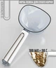 Мерная ложка для сухого корма собак и котов Pet Spoon лопатка - совок с зажимом для дозирования корма домашних животных, белый (99009467) - изображение 1