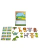 Магнитная головоломка, пазлы Животные PlayTive 80 деталей - изображение 1