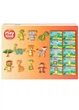 Магнитная головоломка, пазлы Животные PlayTive 80 деталей - изображение 5