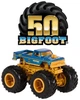 Игровой набор Hot Wheels Monster Trucks Бигфут 50-летия Петля Прыжок за трофеем JBX64 - изображение 8