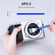 Набор сухих швабр для чистки матрицы цифровой камеры DSLR K&F Concept CK06 16mm APS-C 20шт (SKU.1695) - изображение 2