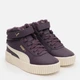 Детские зимние ботинки для девочки Puma Carina 2.0 Mid Wtr 38738206 27.5 Midnight Plum-Alpine Snow-Puma Gold (4067979302579) - изображение 3