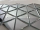 Мозаика зеркальная DecorStoneHub Zs-смуга-Z серебристая 1000х85 мм треугольник для клуба и ресторана (004193) - изображение 1