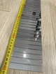 Мозаика зеркальная DecorStoneHub Zs-полоса-Z серебристая 1000х88 мм прямоугольный стик на обрамление (004192) - изображение 5