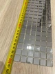 Мозаика зеркальная DecorStoneHub Zs-полоса-Z серебристая 1000х85 мм квадрат для инкрустации ступеней (004191) - изображение 4