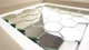 Мозаика зеркальная DecorStoneHub Zs-hex-Z серебристая 304х303 мм соты для зонирования пространства (004176) - изображение 9