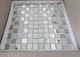 Мозаика зеркальная DecorStoneHub Zs-mix-ZS серебристая с сатином 330х330 мм шахматный узор на стену (004183) - изображение 1