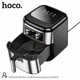 Аэрогриль Электрическая Воздушная Фритюрница HOCO HJD16A |1700W, 8L| Black - изображение 4
