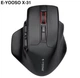 Ігрова комп'ютерна миша E-YOOSO X-31 мишка з USB приймачем 2.4G і 4800 DPI, чорна (99140948) - зображення 3