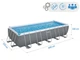 Каркасный бассейн Bestway 5612B Steel Pro Max 640х274х132 см Объем 19281 лит фильтр-насос,лестница,тент - изображение 3