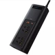 Автомобільний інвертор Baseus In-car Inverter 150W (220V CN/EU) Black - зображення 3