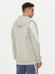 Толстовка на молнии мужская Adidas Sportswear M FI 3S FZ IR9157 2XL Серая (4067892693754) - изображение 2
