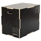 Бокс плиометрический тумба для кроссфита Плиобокс Wood Plyo box LiveUp LP8157 BOX-WOOD (дерево, р-р 50х60х75см, светло-коричневый) - изображение 3