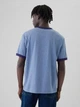 Футболка Gap Classic Fit Athletic Logo T-Shirt Color: Blue Heather (500541-02-1) L - изображение 3