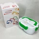 Ланч бокс електричний з підігрівом Lunch Heater 220 V Pro, Термос для їжі для дітей. Колір: зелений - зображення 1