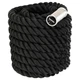 Канат для кросфіту COMBAT BATTLE ROPE LiveUp LP8173-15 (поліестер, ручки: алюміній, l-15м, d-3,8см) - зображення 2