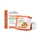 Мило для обличчя і тіла SADOER Turmeric Soap Bar з куркумою, 100 г - изображение 1