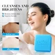 Мило для обличчя і тіла Sadoer Organic Sea Salt Essential Oil Soap з морською сіллю, 100 г - изображение 2