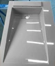 Цельнолитая столешница Snail Луция R/L 910х600мм с накладкой белый глянець 18А100L - изображение 3