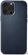 Чохол шкіряний протиударний Decoded Leather Case with MagSafe для Iphone 13 Pro (6.1") Matt Navy Blue - зображення 11