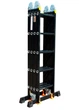 Лестница-трансформер GTM KMP405A 4*5 алюминиевая, 5.75 м (39138) - изображение 1