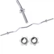 Гриф для штанги w-подібний Newt SS-SC-8064 V, із замками, 1.2 м, Ø 25 мм (SS-SC-8064-RT) - зображення 1