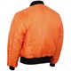 Куртка мужская лётная Mil-Tec 10403002 MA1 US Black 10403002 10403002 S - изображение 8
