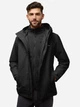 Куртка демисезонная с капюшоном мужская Jack Wolfskin Altenberg 3In1 Jkt M A61864_6000 XL Черная (4064886306997) - изображение 10