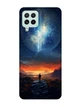 Чохол з бірюзовими боками на Samsung Galaxy M32/M22/A22 4G :: Космос (принт 247) - зображення 1