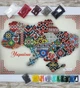 Набор для вышивки бисером картины ARHIBIS Карта Украины, 36,5*27 см (А3Н_545) - изображение 2