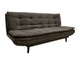 Диван Virkoni Барселона 193x98x89 см клик-кляк Аляска 03 темно-коричневый (44706-010010503) - изображение 2
