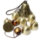 Металлические ветряные колокольчики / музыка ветра Chinese Bells подвеска с колоколами для украшения дома и сада, золотистые (99165179) - изображение 11