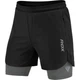 Компрессионные шорты для RDX MMA T16 2-в-1 BLACK/GREY-XL (MSC-T16BG-XL) - изображение 1