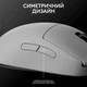 Мышь беспроводная Logitech G Pro 2 Lightspeed White (910-007302) - изображение 2