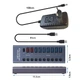 Концентратор 10 Port USB 3.0 з PD високошвидкісний алюмінієвий хаб з адаптером (код: HUB985) - зображення 10