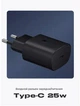 Швидка зарядка 25W для Samsung Galaxy Super Fast Charging PD type-C EP-TA800-11, зарядний пристрій black - изображение 2