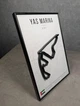 Металева Рамка 30x21см з 3D Трасою Yas Marina Circuit / Abu Dhabi (Yas Island), UAE / Яс Марина в Масштабі 1:40 000 Black Matte / Рамка-Підставка 2в1 на Стіну або Полку - зображення 10