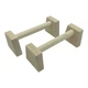 Паралетсы, упоры для отжимания деревянные Wood Gym Push Up NE-WD-40 из бука 40 см 2 шт - изображение 2