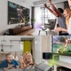 Проектор домашній кінотеатр VF370 4k Android 11 Wi-Fi BT HDMI USB стереодинаміки Hi-Fi до 150" - зображення 5